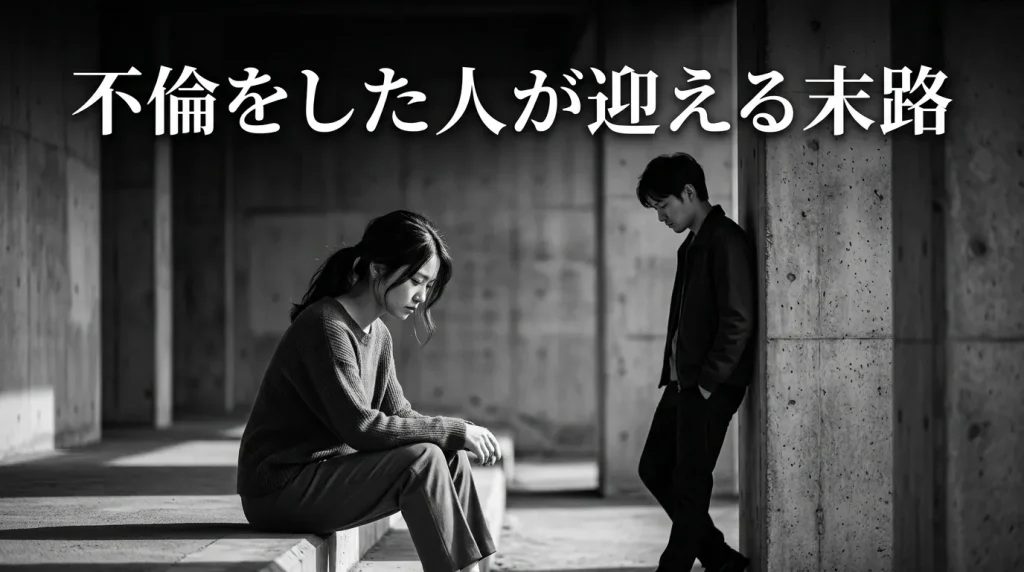 不倫をした人が迎える末路の全体像