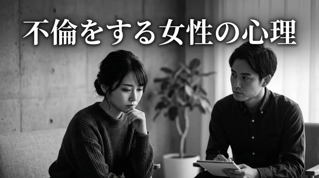 不倫をする女性の心理