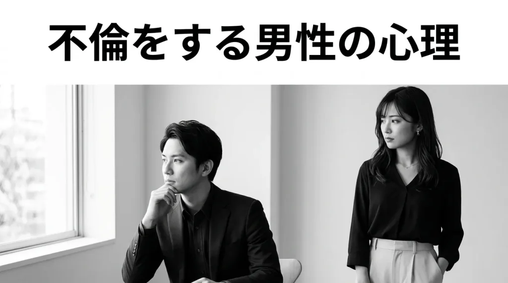 不倫をする男性の心理