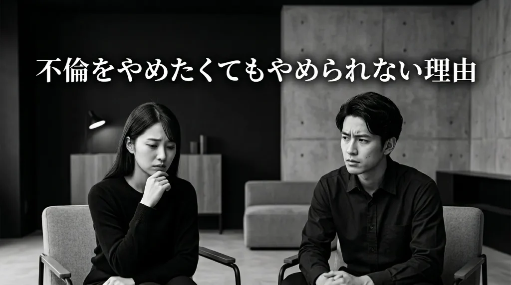 不倫をやめたくてもやめられない本当の理由