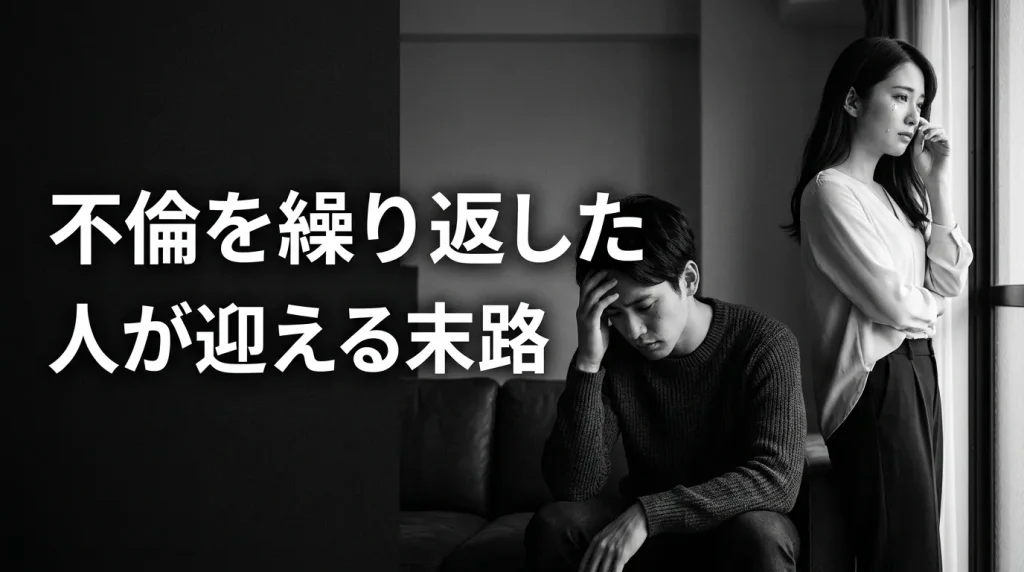 不倫を繰り返した人が迎える末路