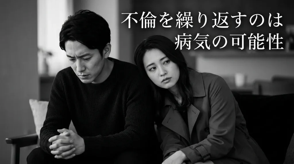 不倫を繰り返すのは病気の可能性もある