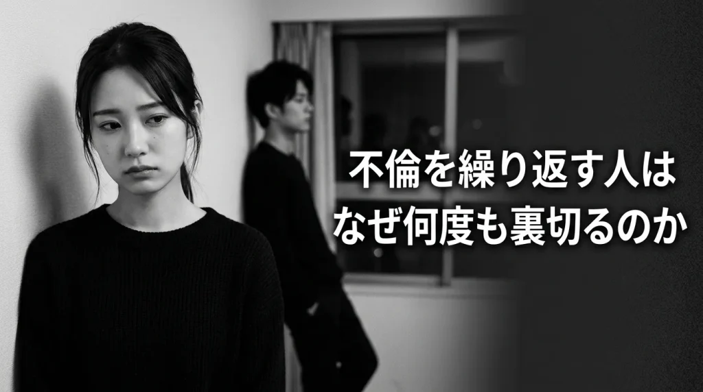 不倫を繰り返す人はなぜ何度も裏切るのか