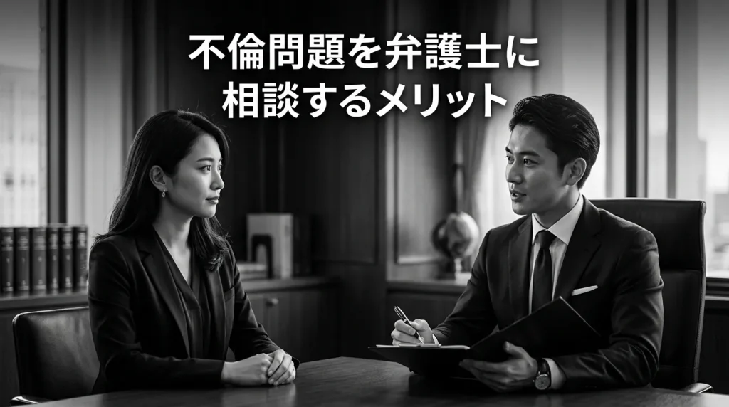 不倫問題を弁護士に相談するメリット