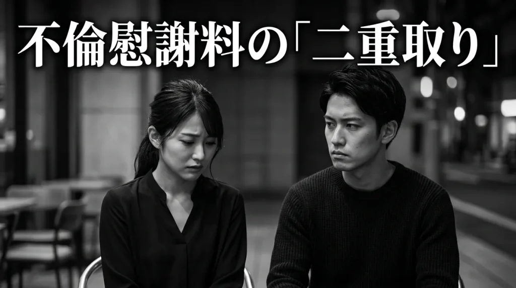不倫慰謝料の「二重取り」と請求先の選び方