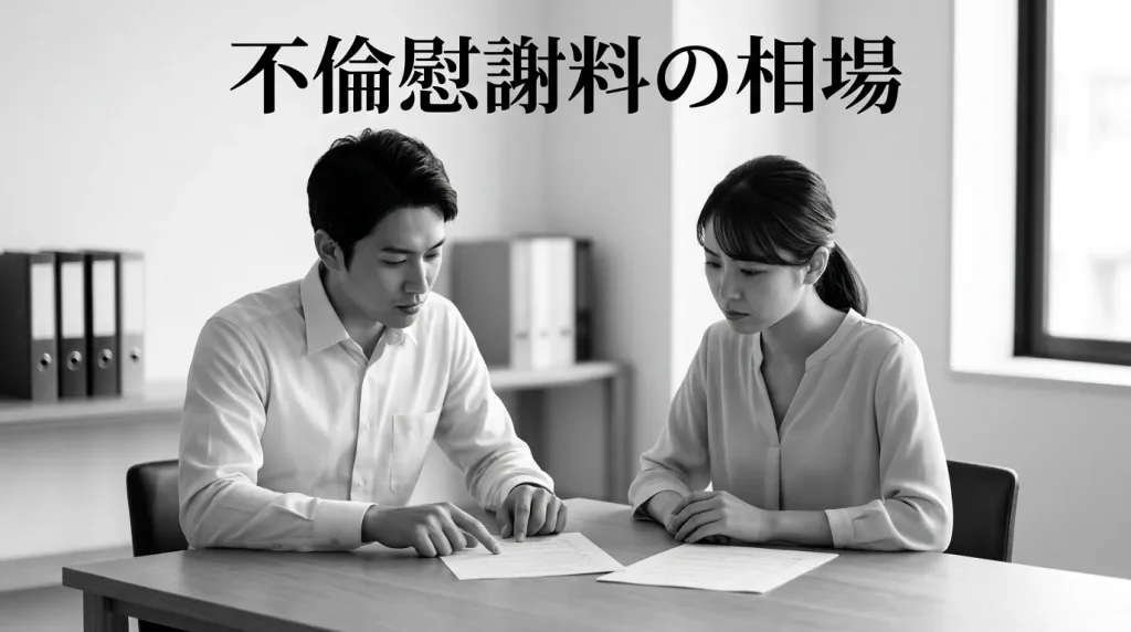 不倫慰謝料の相場と影響する要因