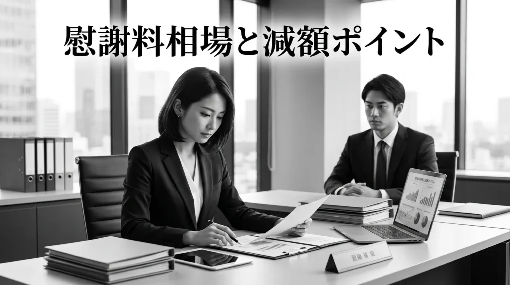 不倫慰謝料の相場と減額のポイント