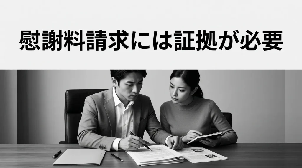 不倫慰謝料の請求に必要な証拠の集め方