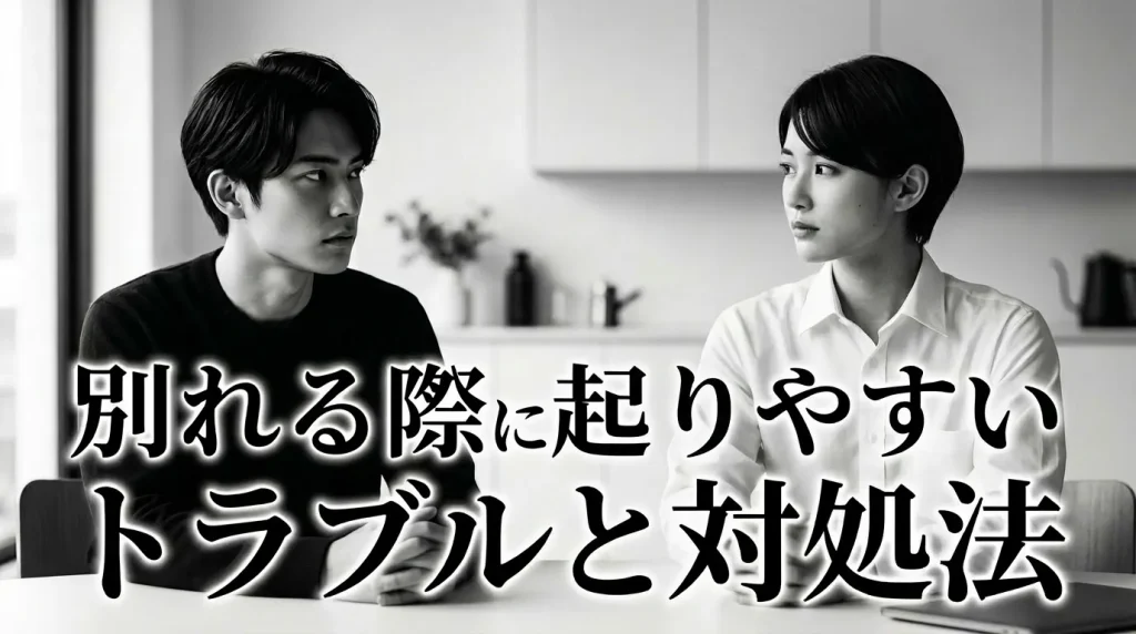 不倫相手と別れる際に起こりやすいトラブルと対処法