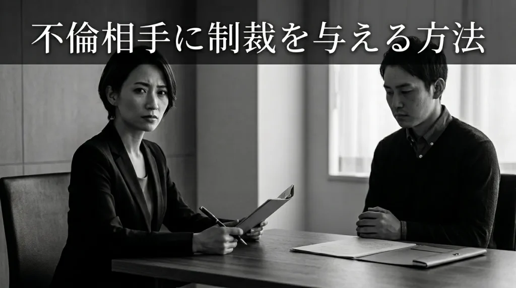 不倫相手に制裁を与える具体的な方法