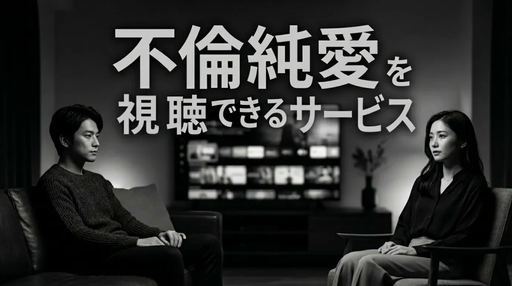 不倫純愛を今すぐ視聴できる動画配信サービス