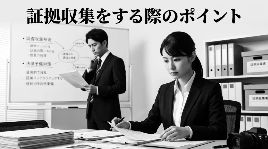 事実婚の浮気で証拠収集をする際のポイント