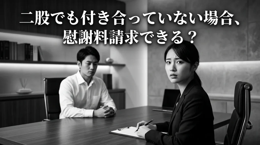 二股でも付き合っていない場合、慰謝料は請求できるのか