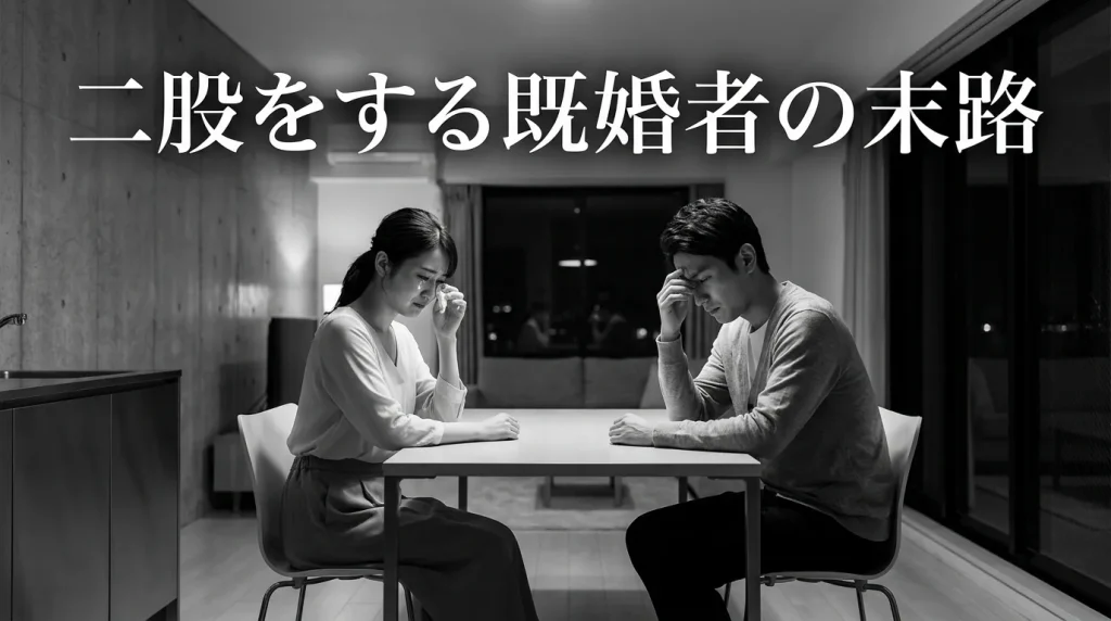 二股をする既婚者の末路、行く末はどうなるか