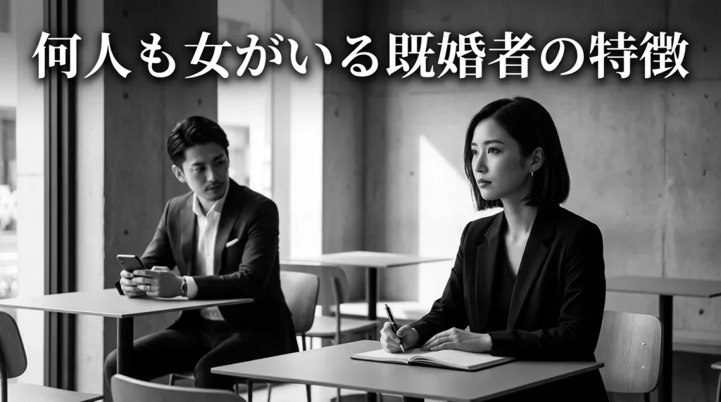 何人も女がいる既婚者の特徴