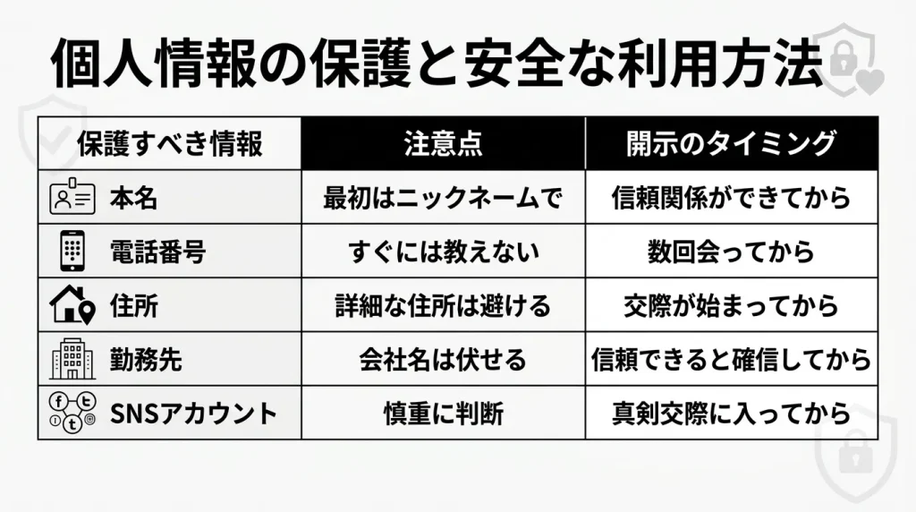個人情報の保護と安全な利用方法