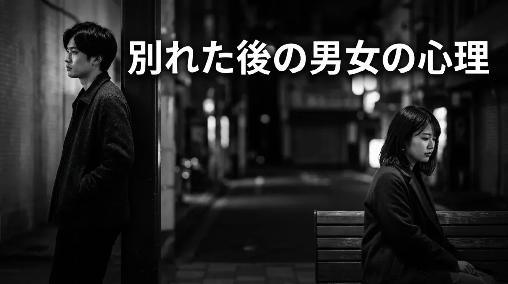 別れた後の男女の心理 既婚者はどう感じている