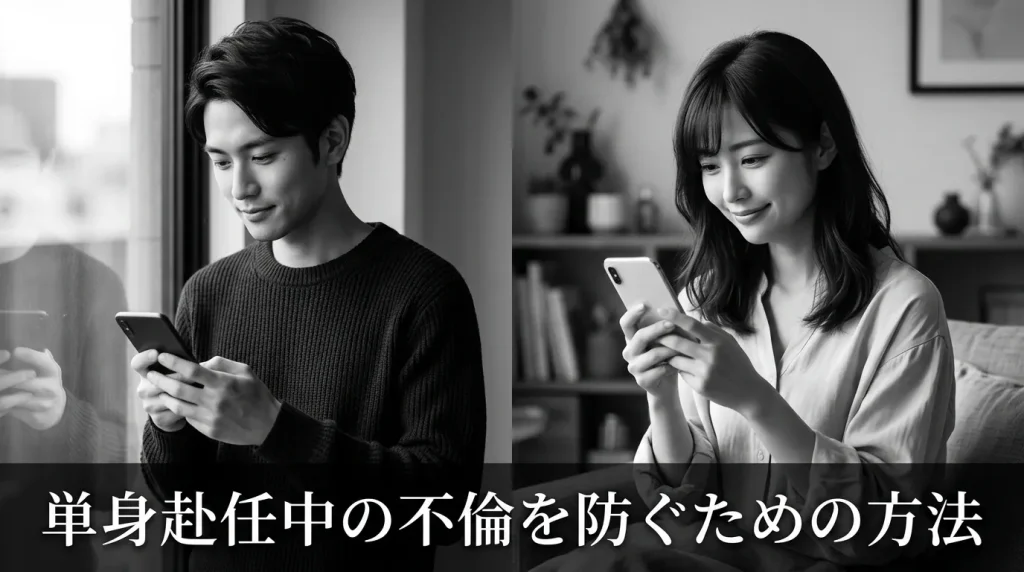 単身赴任中の不倫を防ぐための具体的な方法