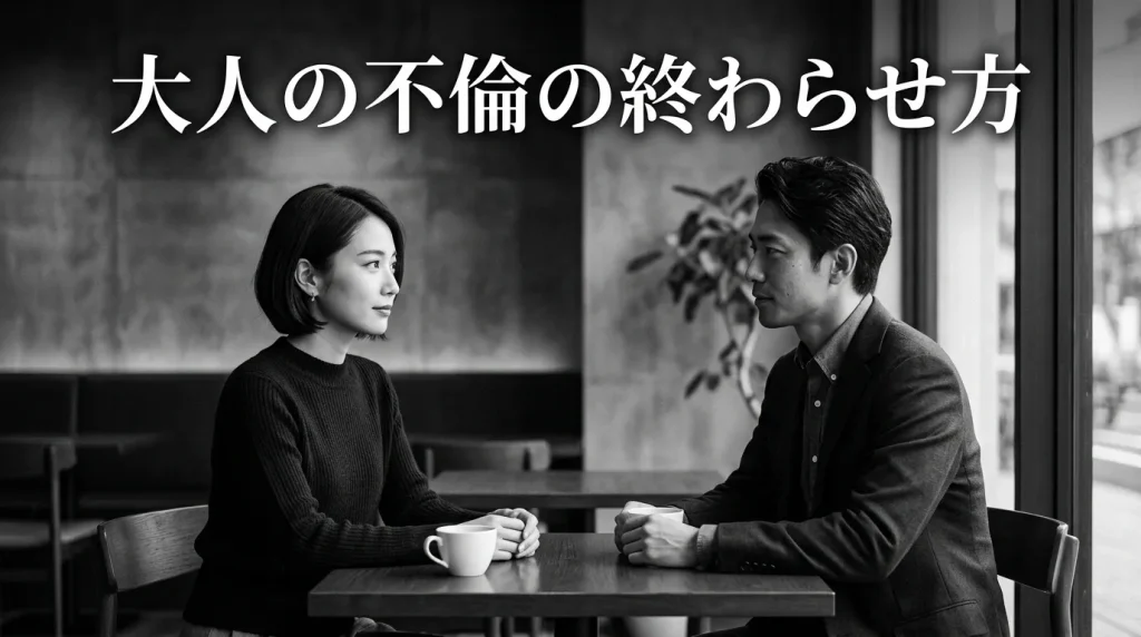 大人の不倫の終わらせ方 ケース別完全ガイド