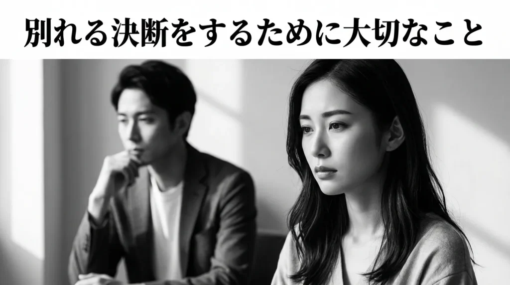 大好きだからこそ別れる決断をするために大切なこと