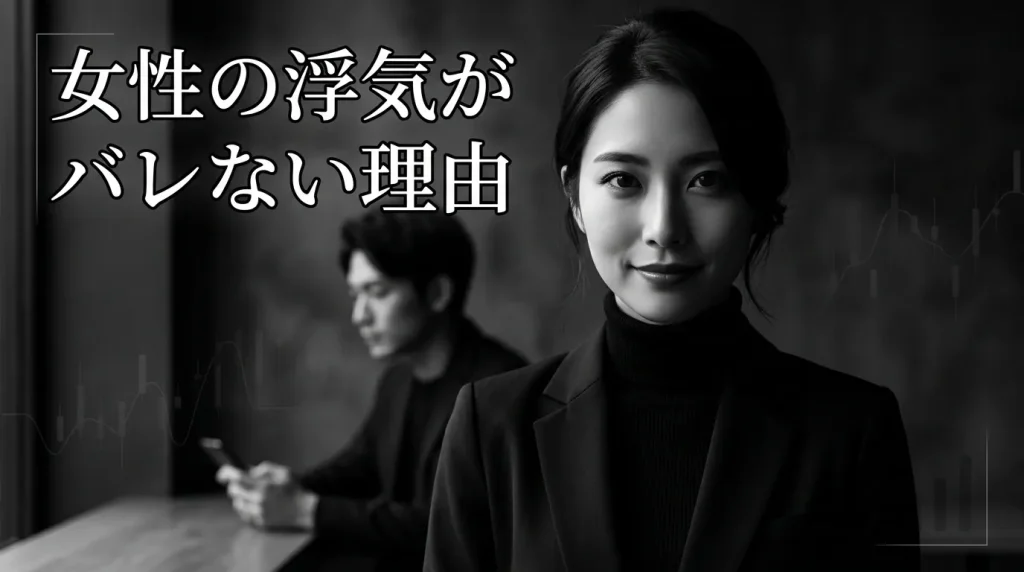 女性の浮気がバレない理由