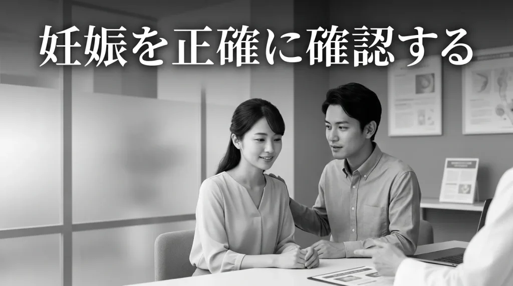 妊娠の事実を正確に確認する