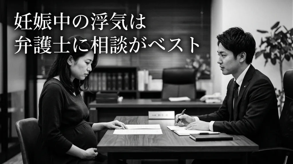妊娠中の浮気問題は弁護士に相談するのがベストな理由