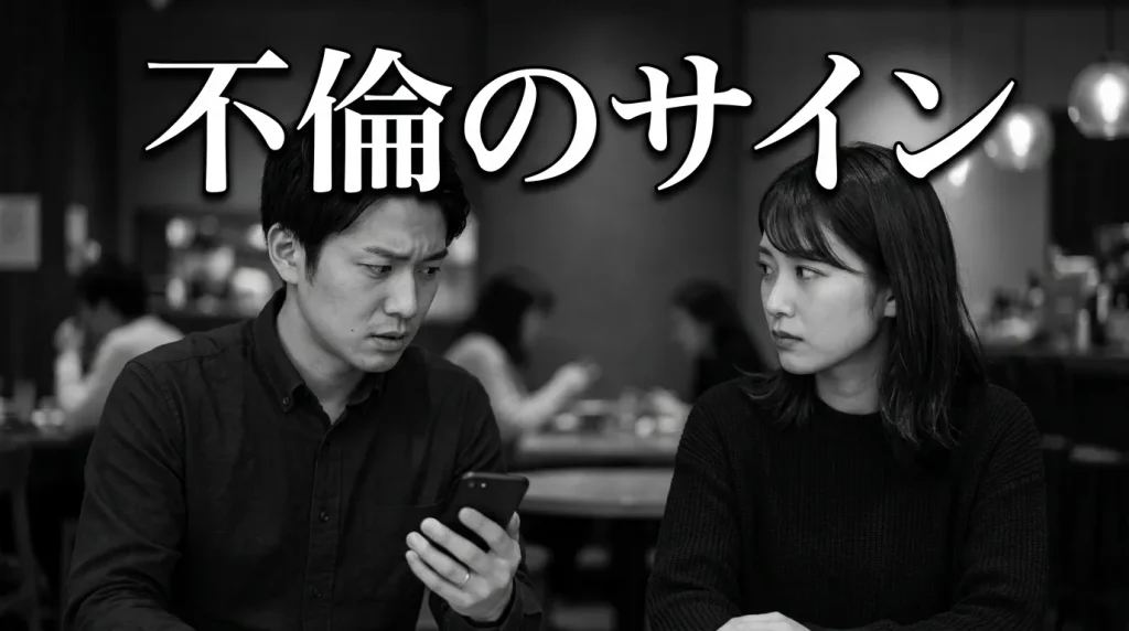 妻の不倫を疑ったときの見抜き方