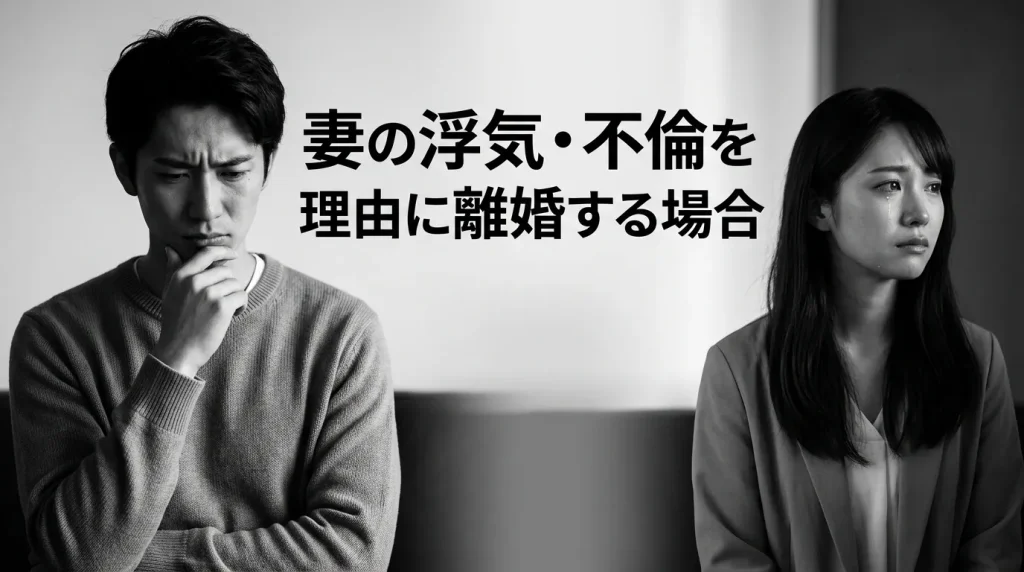 妻の浮気・不倫を理由に離婚する場合の流れ