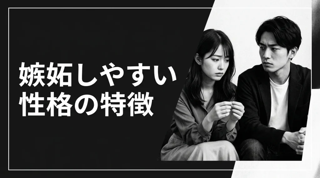 嫉妬しやすい性格の特徴と自己分析