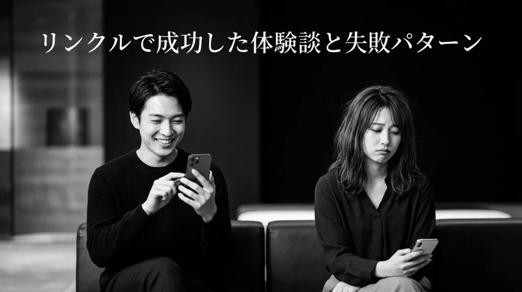 実際にリンクルで成功した体験談と失敗パターン分析