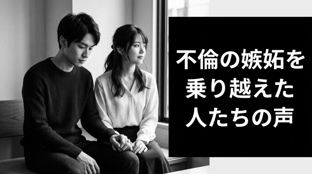 実際に不倫の嫉妬を乗り越えた人たちの声