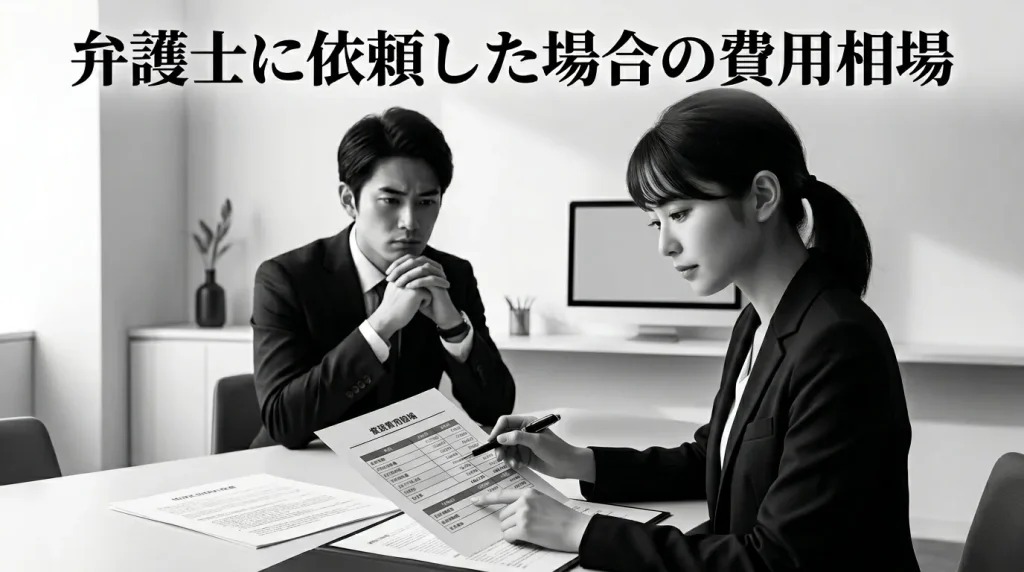 弁護士に依頼した場合の費用相場