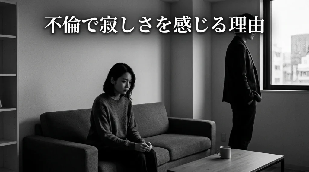 既婚男性が「寂しい」と言う時の本音と心理