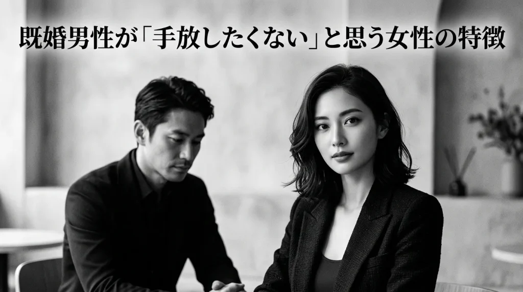 既婚男性が「手放したくない」と思う女性の特徴