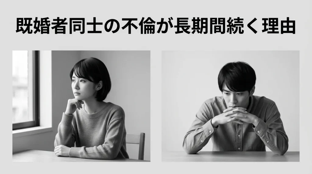 既婚者同士の不倫が3年・10年続く理由と実態
