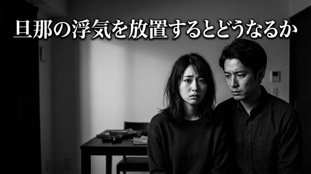 旦那の浮気を「ほっとく」のはリスクが高い！放置するとどうなるか