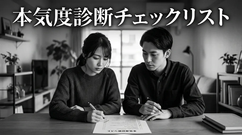本気度診断チェックリスト