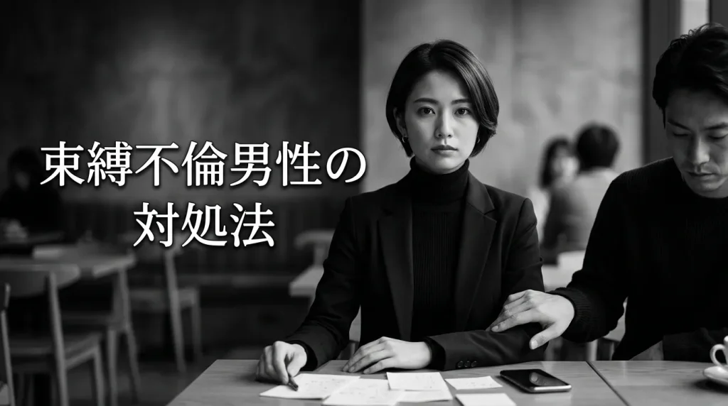 束縛する不倫男性への具体的な対処法と付き合い方