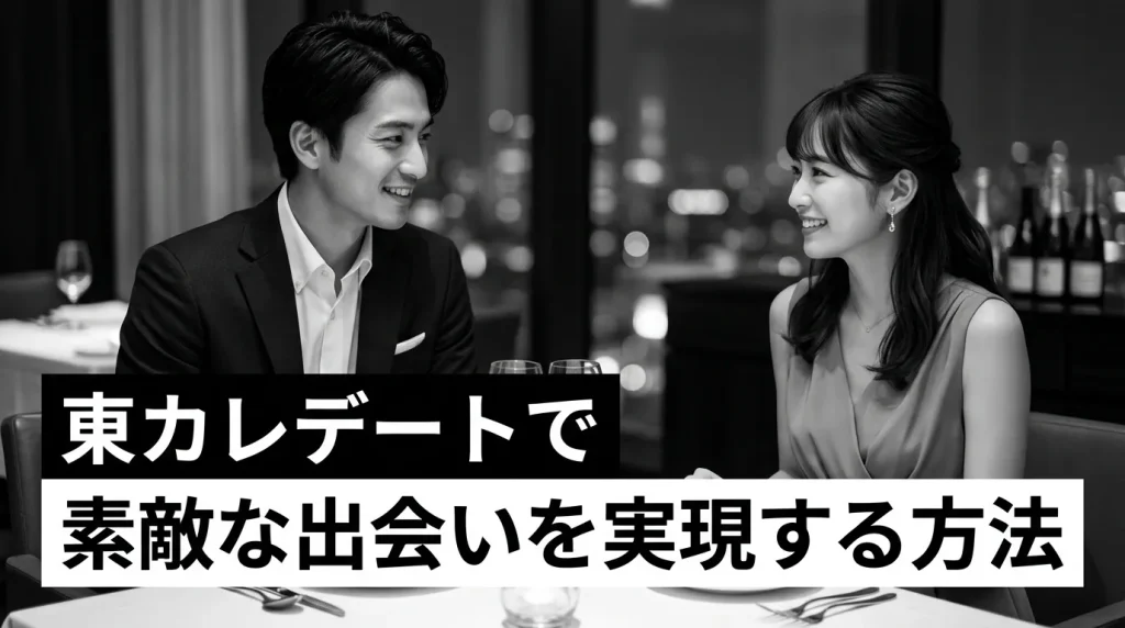 東カレデートで素敵な出会いを実現するためのアドバイス