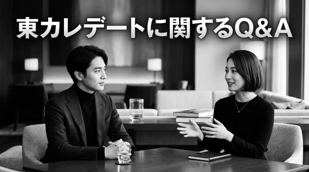 東カレデートに関するよくある質問