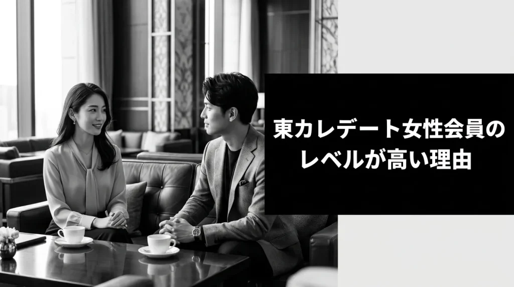 東カレデート女性会員のレベルが高い5つの理由