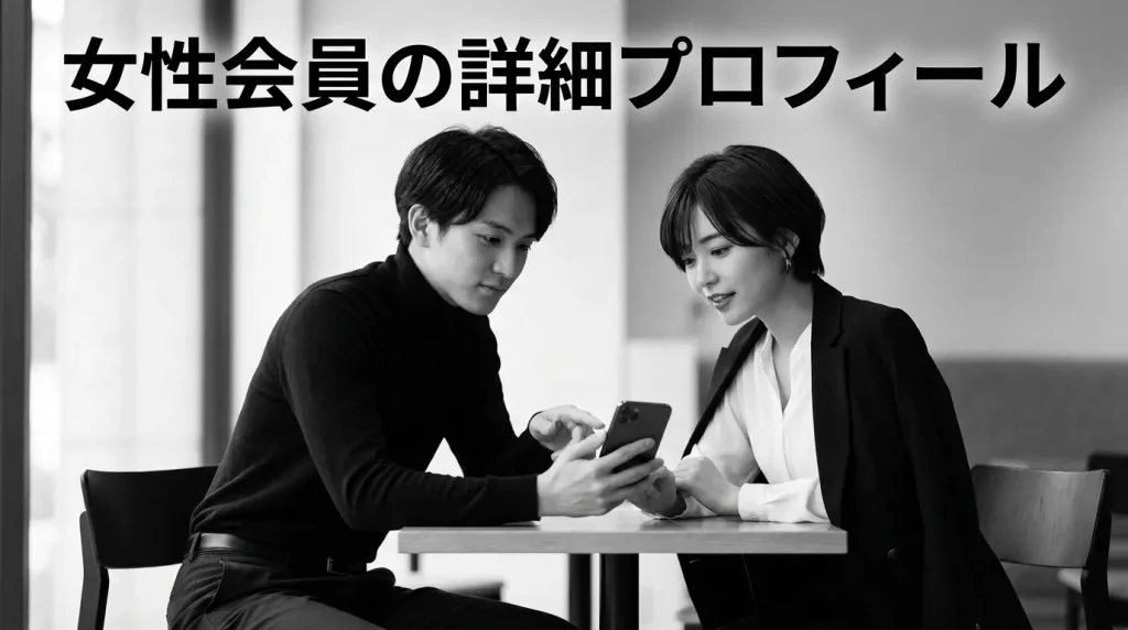 東カレデート女性会員の詳細プロフィール