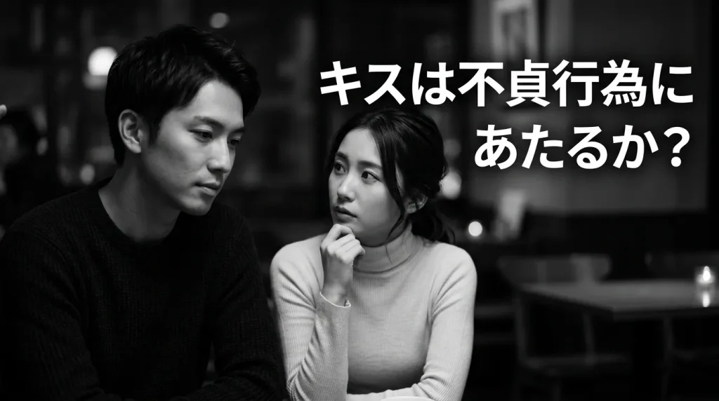法律上、キスは不貞行為にあたるか
