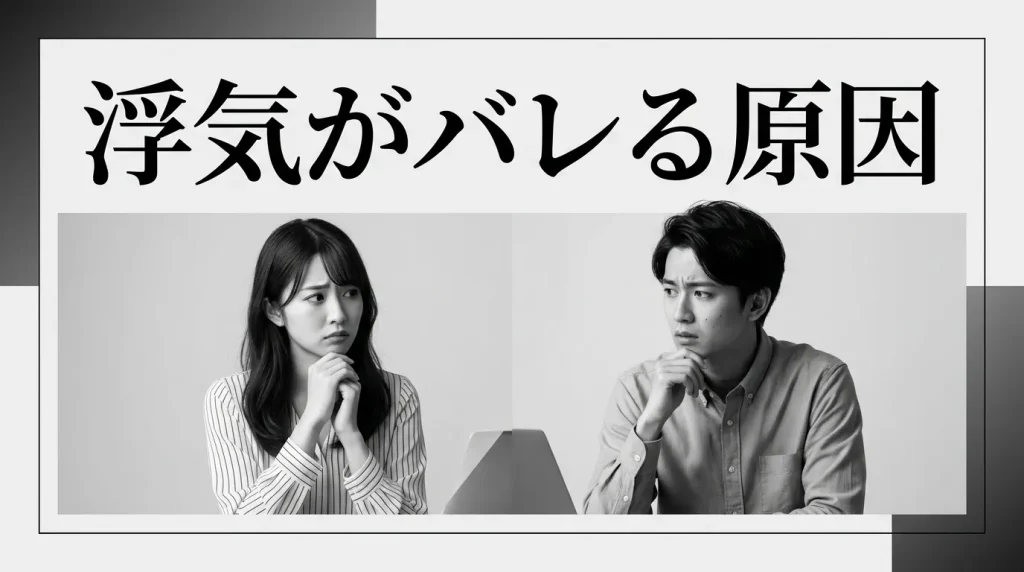 浮気がバレる原因ランキングTOP10