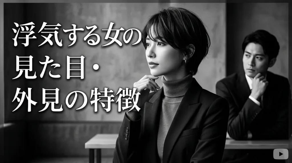 浮気する女の見た目・外見の特徴