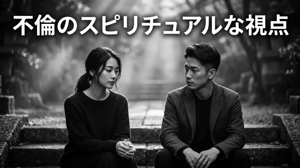 浮気・不倫の因果応報とスピリチュアルな視点