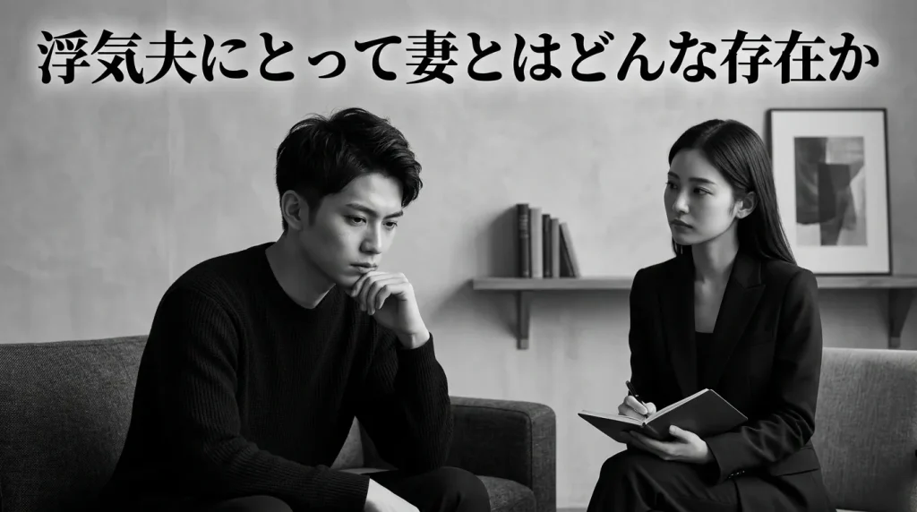 浮気夫にとって妻とはどんな存在か　夫の本音と心理を理解する