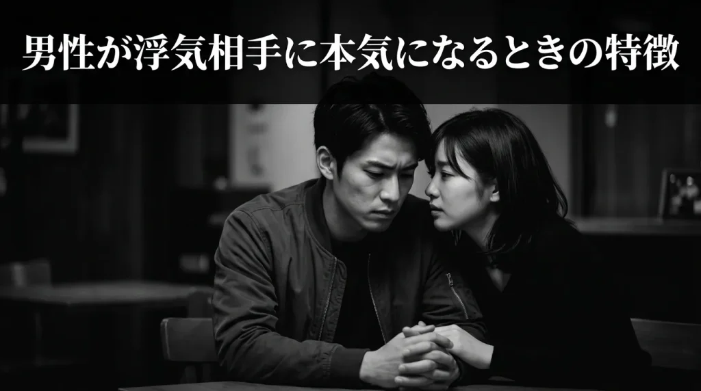 男性が浮気相手に本気になるときの心理と特徴