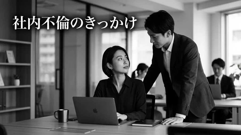 社内不倫が始まるきっかけ